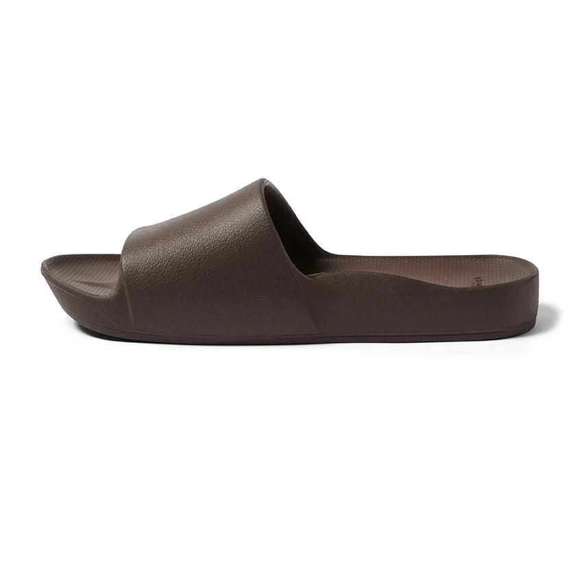 Classic Arch Support Slides in Brown