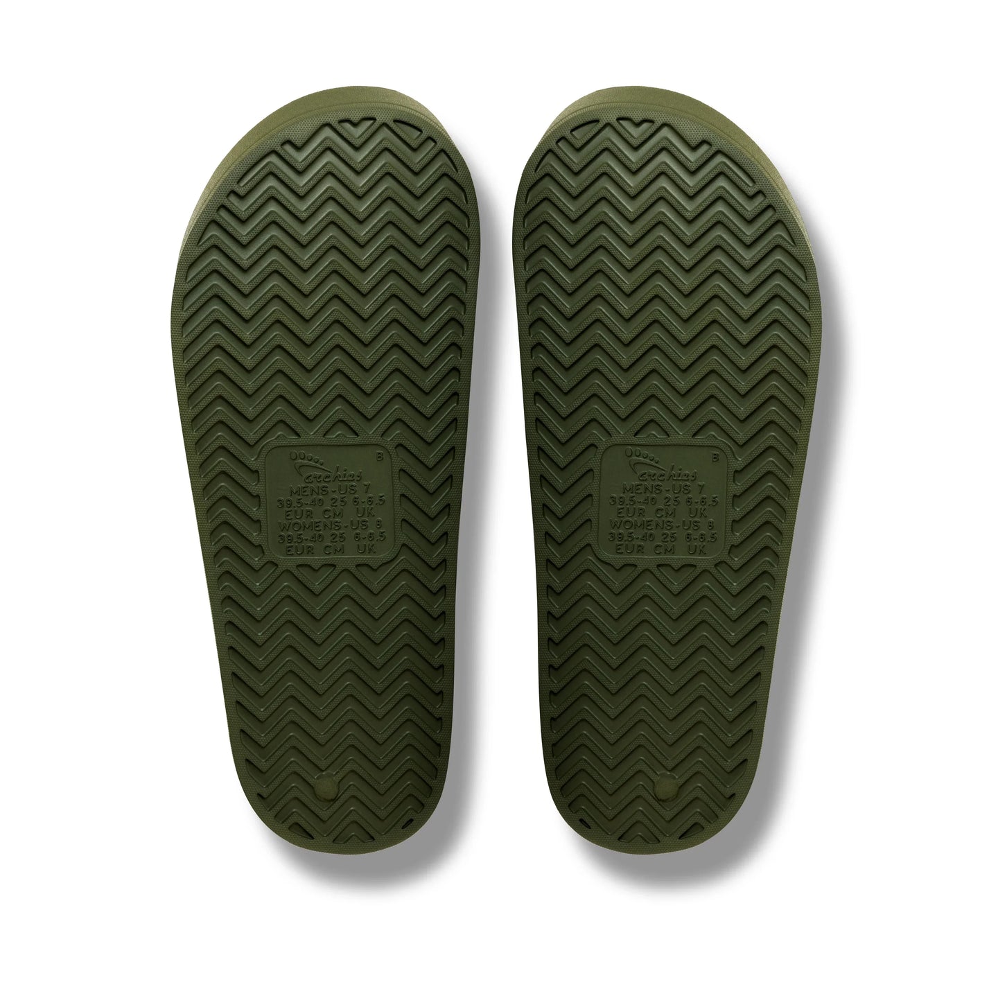 Classic Arch Support Slides in Olive